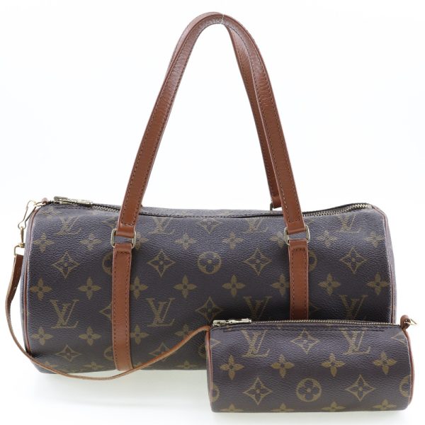 i211723002 10 LOUIS VUITTON Papillon 30 Handbag M51365 Monogram Canvas Brown