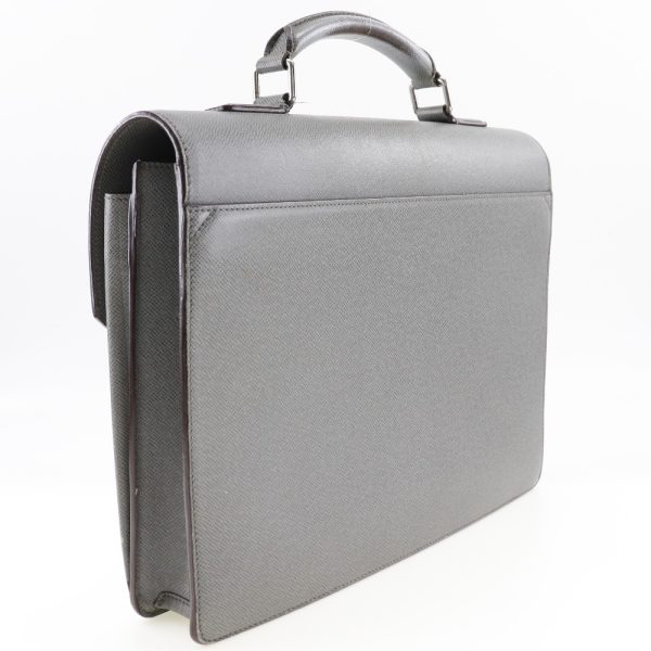 i211723007 3 LOUIS VUITTON Neo Robusto Briefcase M32657 Taiga Glacier Gray