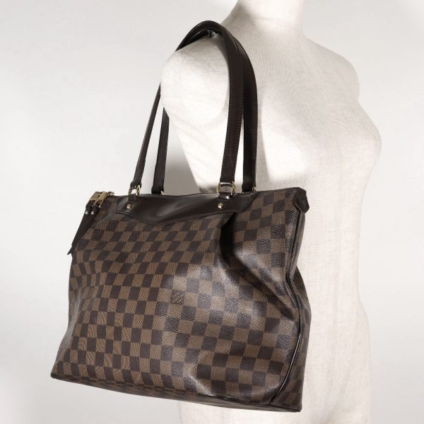 i211723015 16 LOUIS VUITTON Westminster GM Shoulder Bag Damier Brown