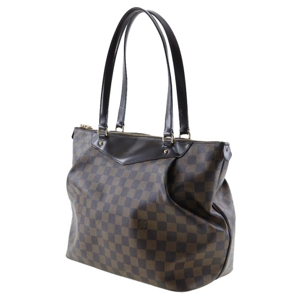 i211723015 2 LOUIS VUITTON Westminster GM Shoulder Bag Damier Brown