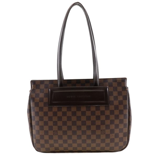 i211723086 1 LOUIS VUITTON Parioli PM tote bag N51123 Damier canvas Brown