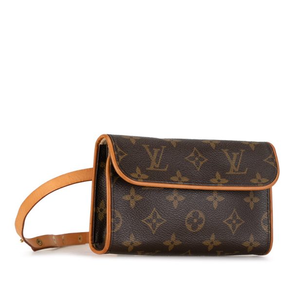 i6d7qqzt7hp9cbi0 2 Louis Vuitton Pochette Florentine XS Body Bag Waist Bag Brown