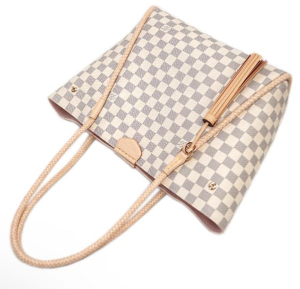 screenshot 63 Louis Vuitton Damier Azur Propriano Tote Bag Shoulder Bag