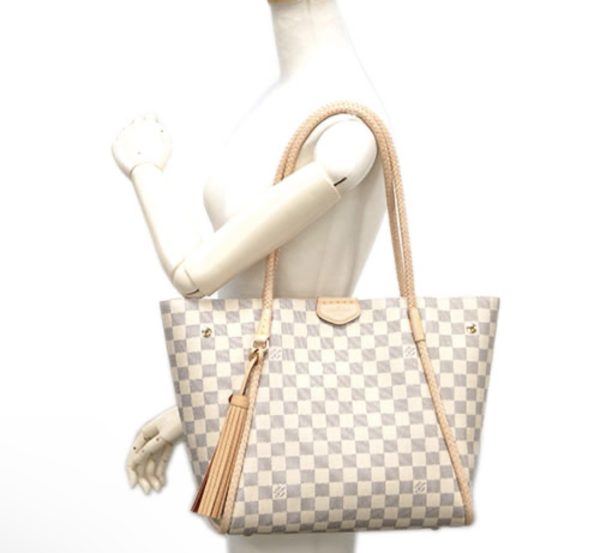 screenshot 64 Louis Vuitton Damier Azur Propriano Tote Bag Shoulder Bag