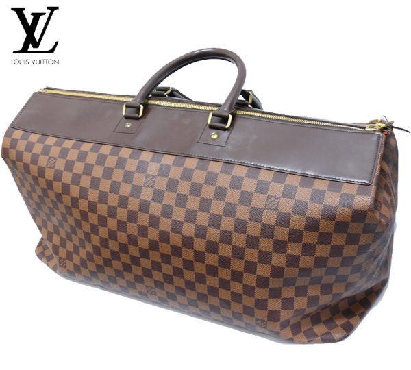 imgrc0062818794 Louis Vuitton Damier Greenwich GM Handbag Canvas Brown