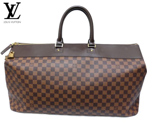 imgrc0062818795 Louis Vuitton Damier Greenwich GM Handbag Canvas Brown