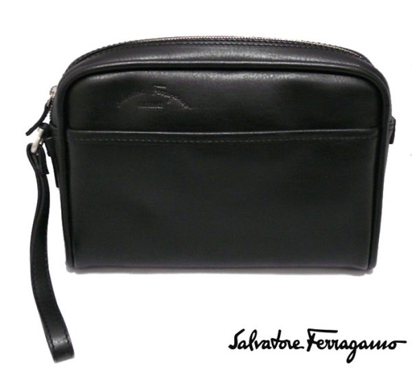 imgrc0063416671 Salvatore Ferragamo Leather Bag Black