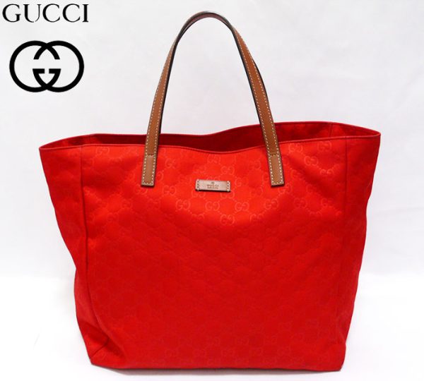 imgrc0063524104 Gucci Nylon Tote Bag Red