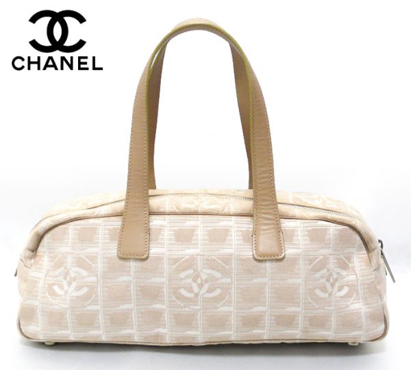 imgrc0064368714 Chanel New Travel Line Mini Boston Bag Beige Natural