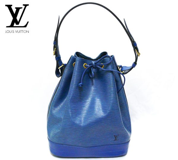 imgrc0064420858 Louis Vuitton Epiline Noe Shoulder Bag Leather Blue