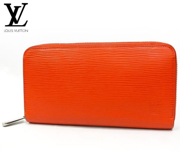 imgrc0064953460 Louis Vuitton Epiline Zippy Wallet Long Wallet Leather Orange