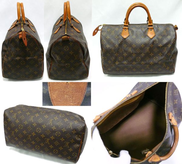 imgrc0065044951 Louis Vuitton Monogram Speedy 35 Mini Boston Bag Canvas Brown