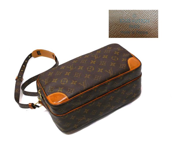 imgrc0065148310 Louis Vuitton Monogram Nile Shoulder Bag Canvas Brown