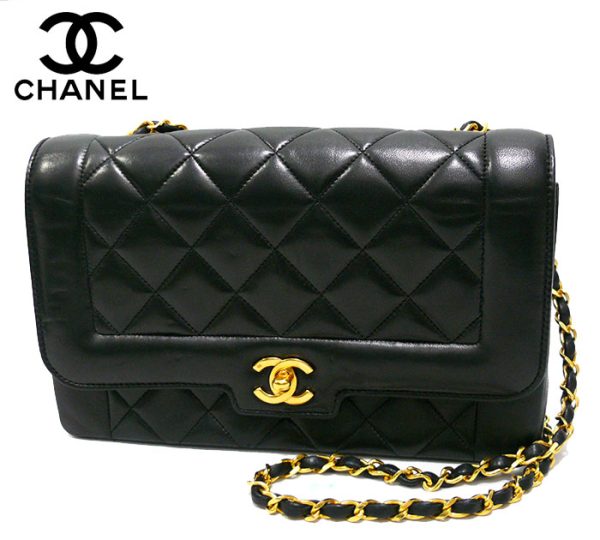 imgrc0065160006 Chanel Lambskin Single Chain Matelasse Shoulder Bag Black