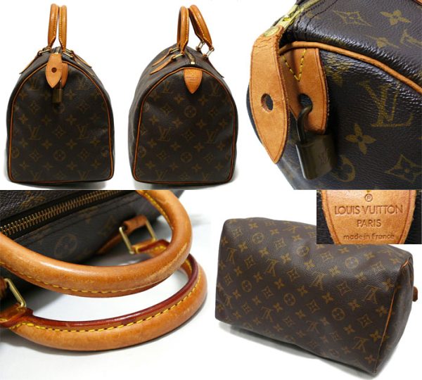 imgrc0065353825 Louis Vuitton Monogram Speedy 30 Mini Boston Bag Canvas Brown