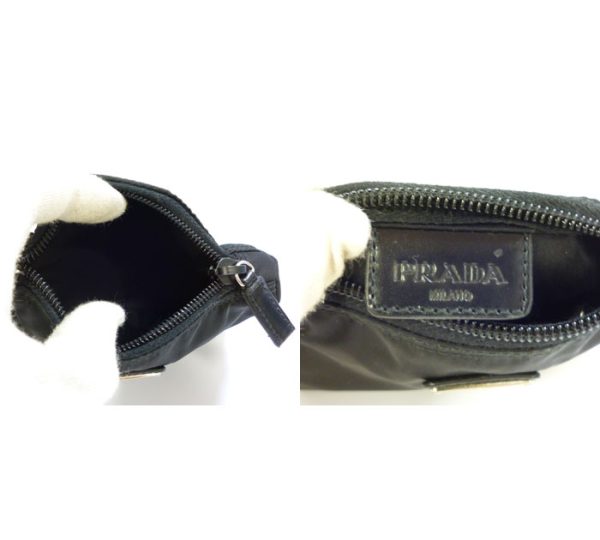 imgrc0066423308 Prada Nylon Pouch Black