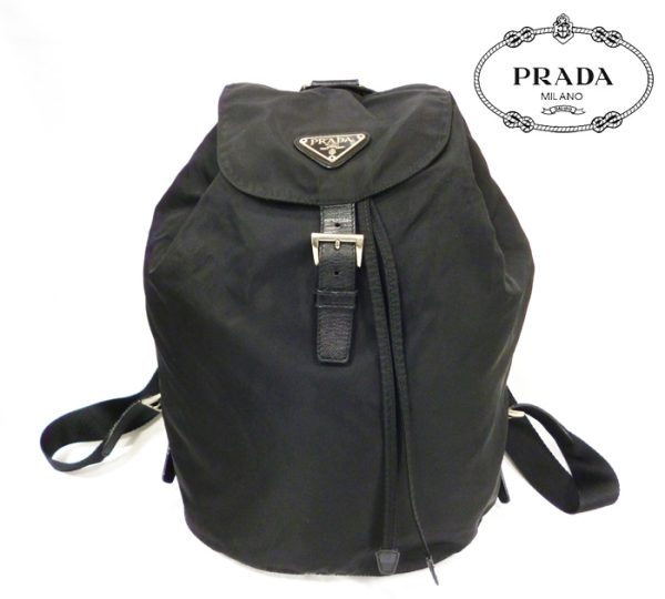 imgrc0066744083 Prada Backpack Nylon Black