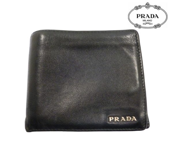 imgrc0067978417 Prada Bifold Wallet Black