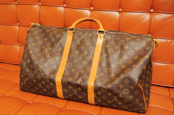 imgrc0069014642 Louis Vuitton Keepall 55 Travel Bag Brown