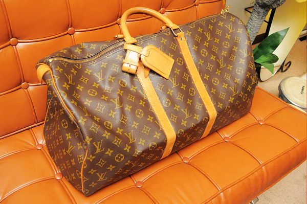 imgrc0069014646 Louis Vuitton Keepall 55 Travel Bag Brown