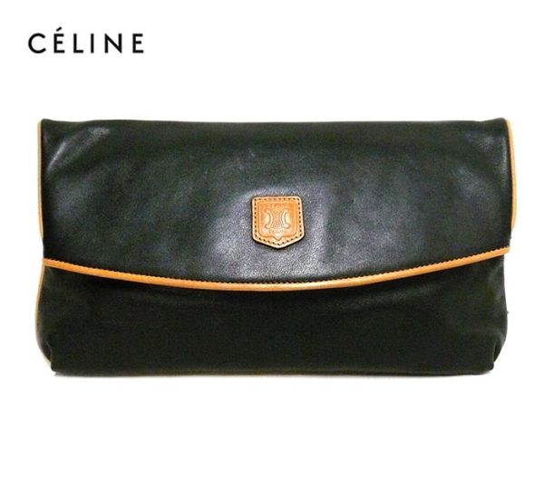 imgrc0069527327 Celine Clutch Bag Bag Vintage Leather Black