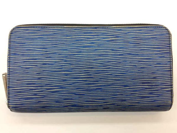 imgrc0070055203 LOUIS VUITTON Zippy M60957 Blue Round Zipper Wallet