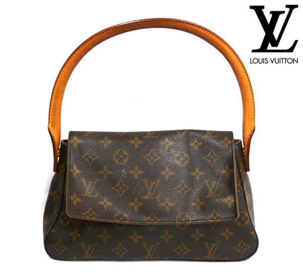 imgrc0070208942 Louis Vuitton Monogram Mini Looping Handbag Canvas Brown