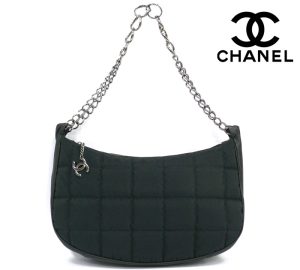 imgrc0070416697 Chanel Metallic Blue Quilted Calfskin Shopping In Chains Tote