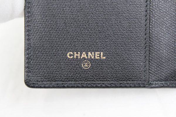 imgrc0071971115 Chanel Coco Button Wallet Black Calf Leather