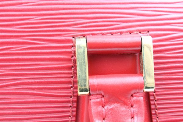 imgrc0072775728 Louis Vuitton Jasmine Epi Handbag Red