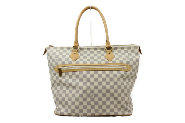 imgrc0073161390 Louis Vuitton Saleya GM Damier Azur White Tote Bag