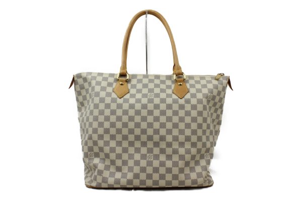 imgrc0073161393 Louis Vuitton Saleya GM Damier Azur White Tote Bag