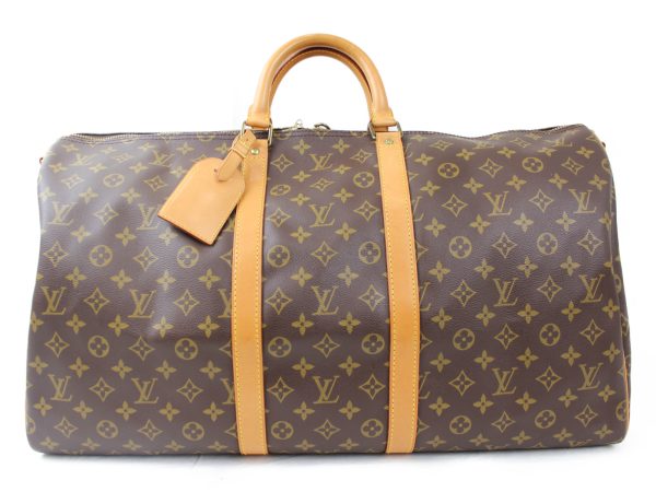 imgrc0073200100 Louis Vuitton Keepall 55 Bandouliere Bag Brown