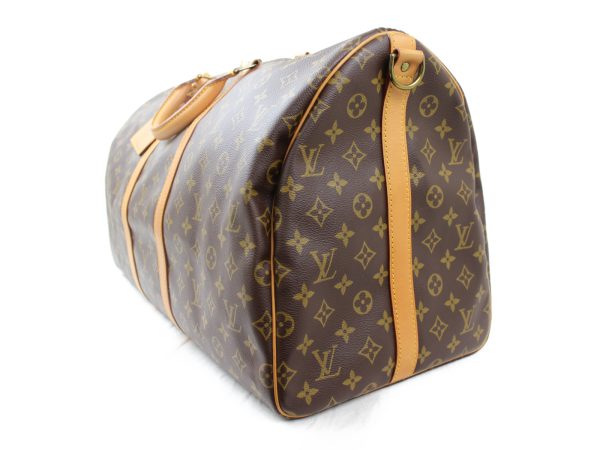 imgrc0073200101 Louis Vuitton Keepall 55 Bandouliere Bag Brown