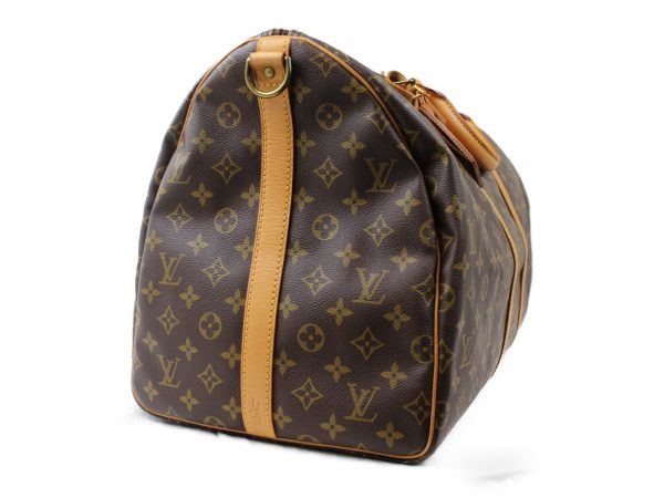 imgrc0073200102 Louis Vuitton Keepall 55 Bandouliere Bag Brown