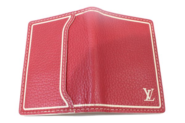 imgrc0073255746 Louis Vuitton Organizer De Poche Leather Red