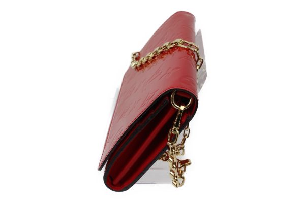 imgrc0073328019 Louis Vuitton Portefeuille Sara Vernis Red Wallet