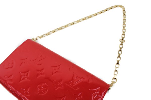 imgrc0073328024 Louis Vuitton Portefeuille Sara Vernis Red Wallet