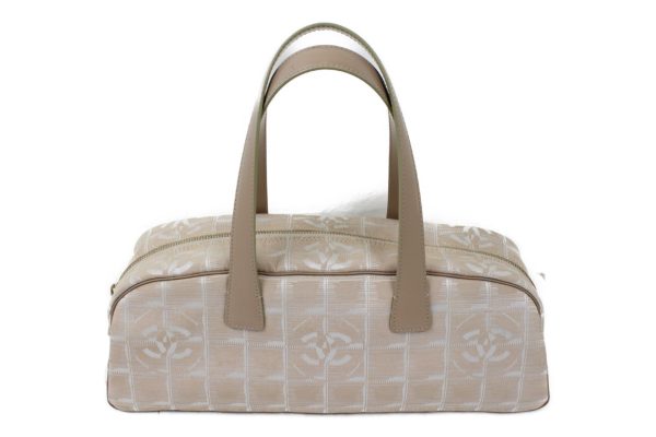 imgrc0073460003 Chanel Travel Boston Handbag Beige