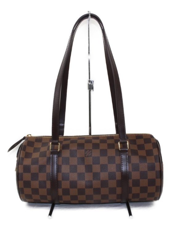 imgrc0073667203 Louis Vuitton Papillon Damier Canvas Handbag Brown