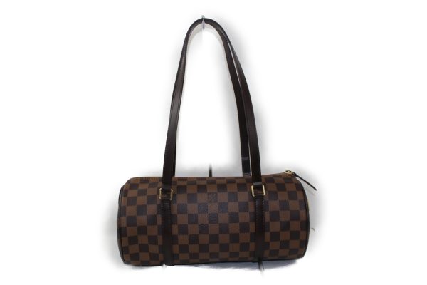 imgrc0073667204 Louis Vuitton Papillon Damier Canvas Handbag Brown