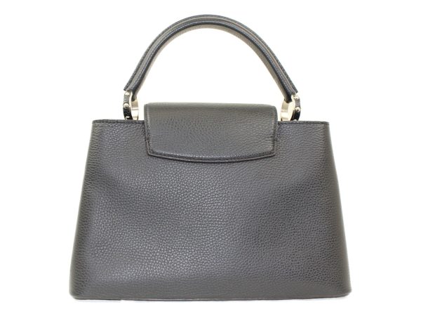 imgrc0074014560 Louis Vitton Capucines PM Noir Leather Handbag