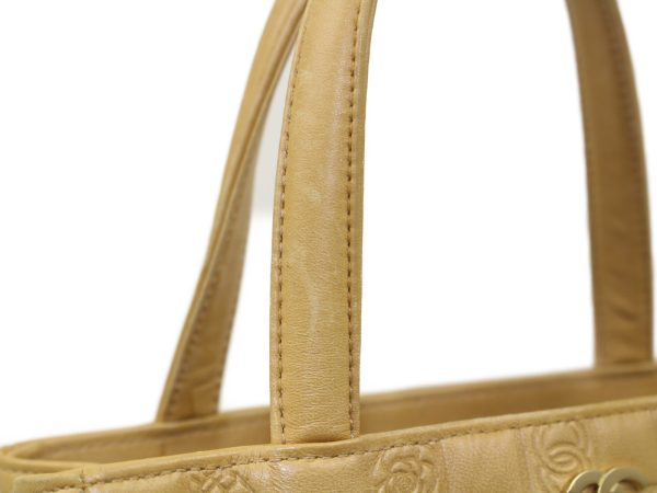 imgrc0074170517 Chanel Icon Line Tote Bag Beige Leather