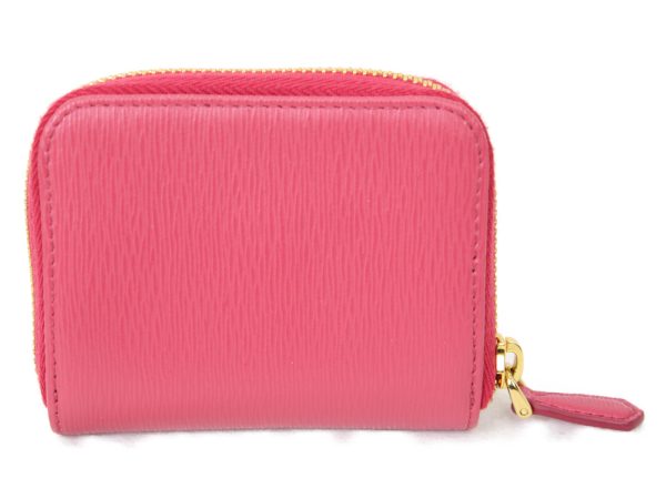 imgrc0074484221 Prada Wallet Coin Purse Pink Leather