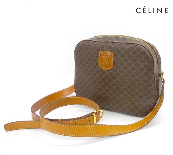 imgrc0074851446 Celine Macadam Pattern Bag Shoulder Bag Brown