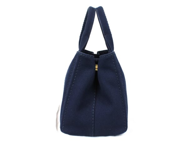 imgrc0075011371 Prada Canapa Navy Blue 2way Shoulder Bag