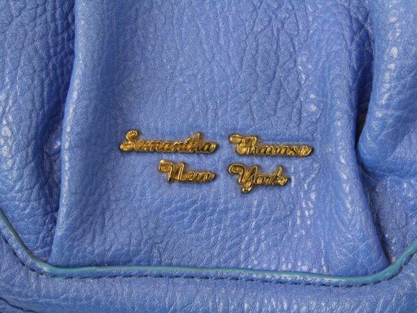 imgrc0075210044 Samanthathavasa Handbag Leather Blue