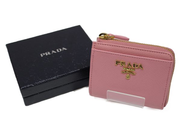 imgrc0075462084 Prada Coin Purse Wallet Leather Pink