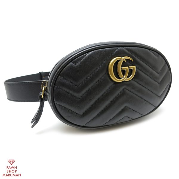 imgrc0075594931 Gucci GG Marmont Quilted Belt Bag Black