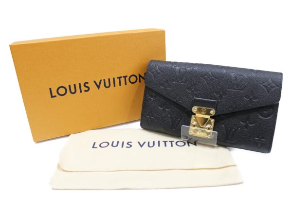 imgrc0075940518 Louis Vuitton Portefeuille Metis Noir Long Wallet